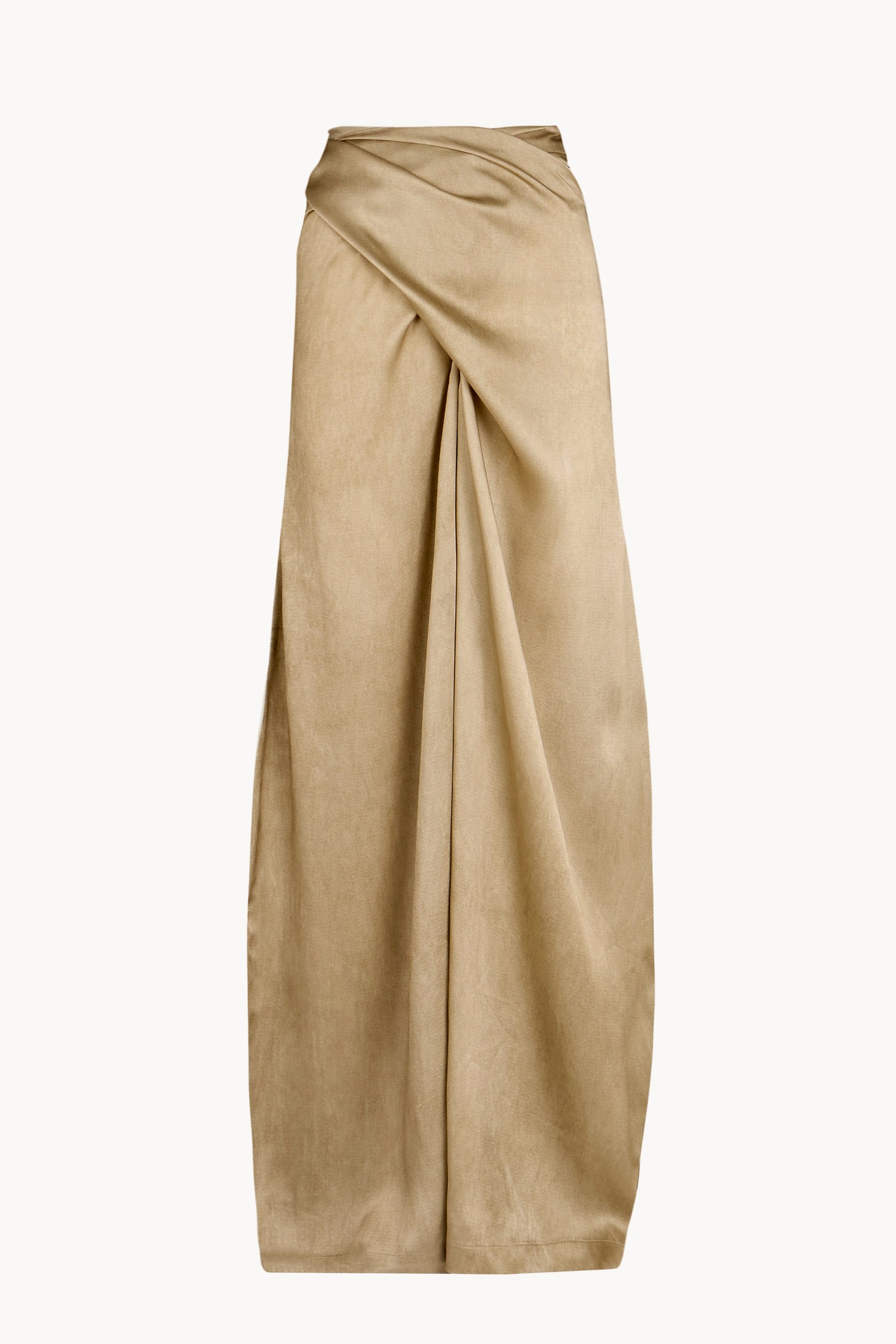 Ocaso, pearl maltinto wrap trousers