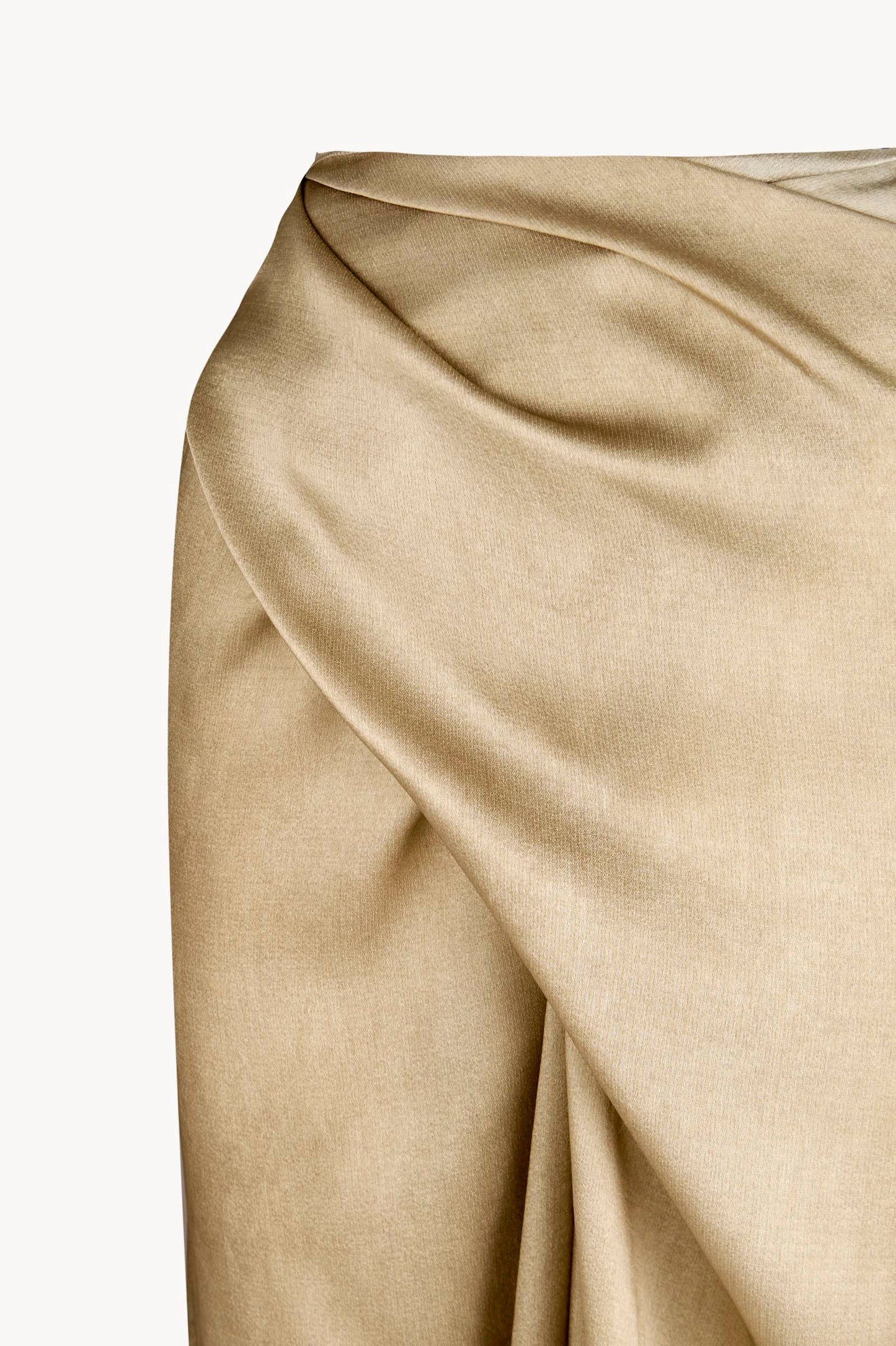 Ocaso, pearl maltinto wrap trousers