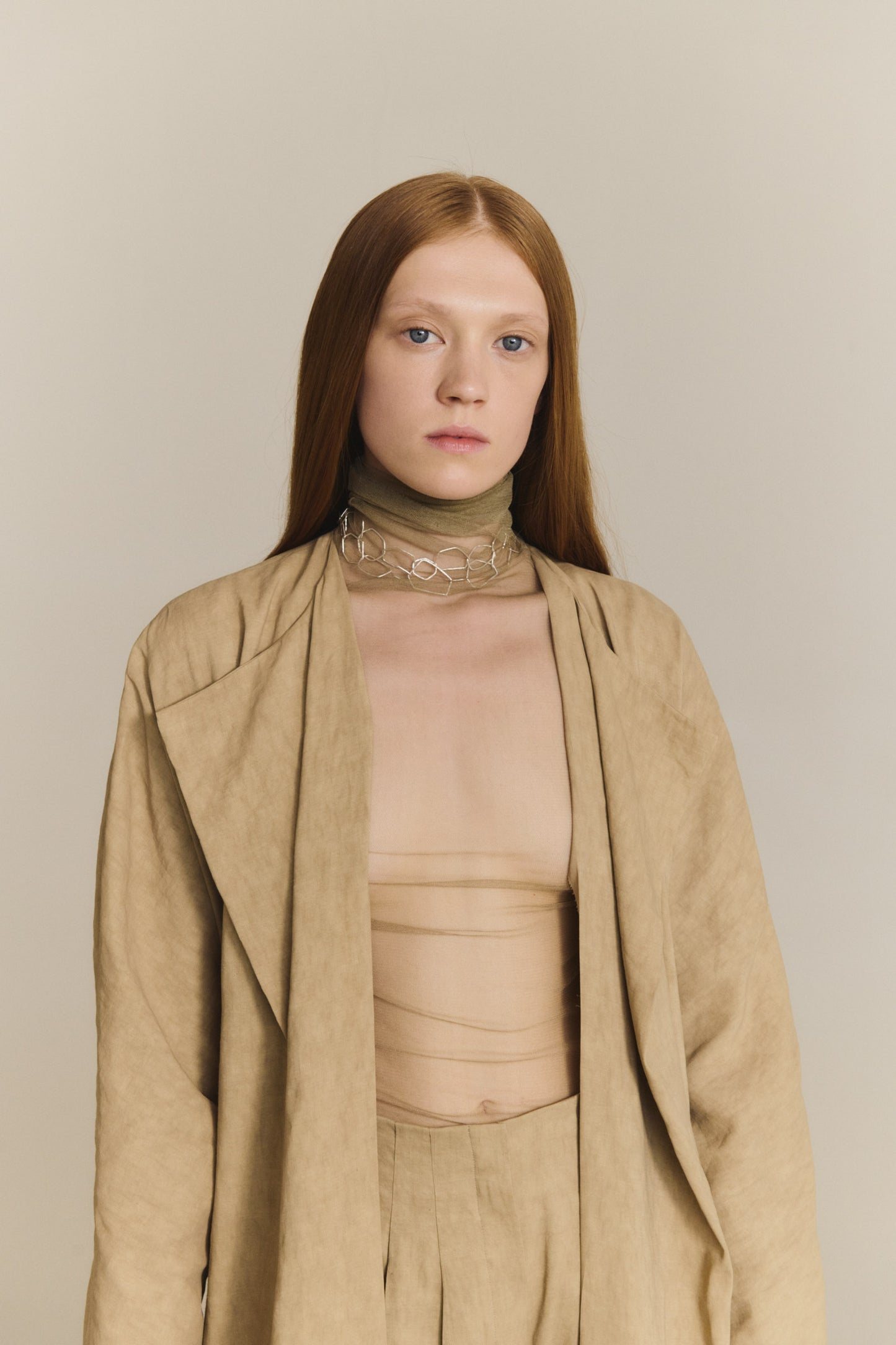 Irus, silver necklace