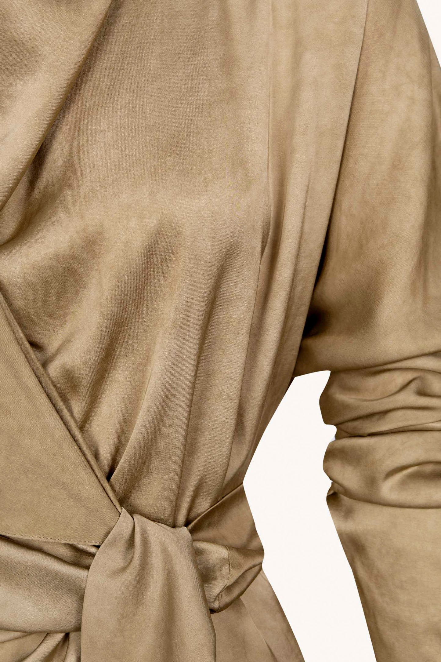 Odisea, pearl maltinto asymmetric jacket