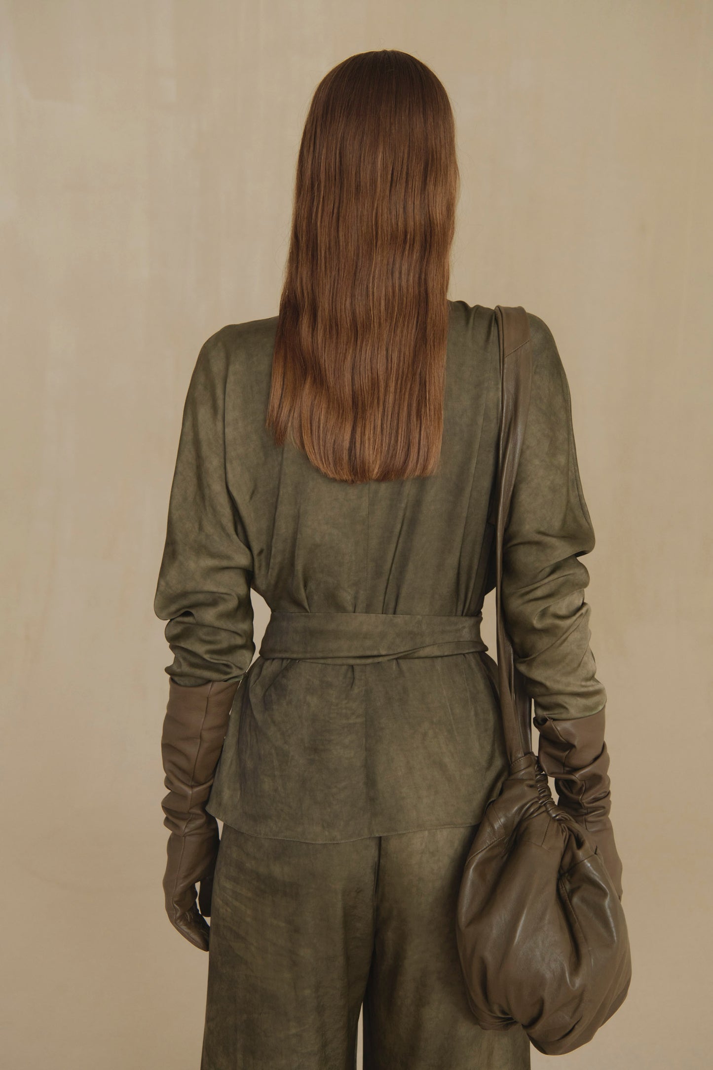 Odisea, pearl maltinto asymmetric jacket