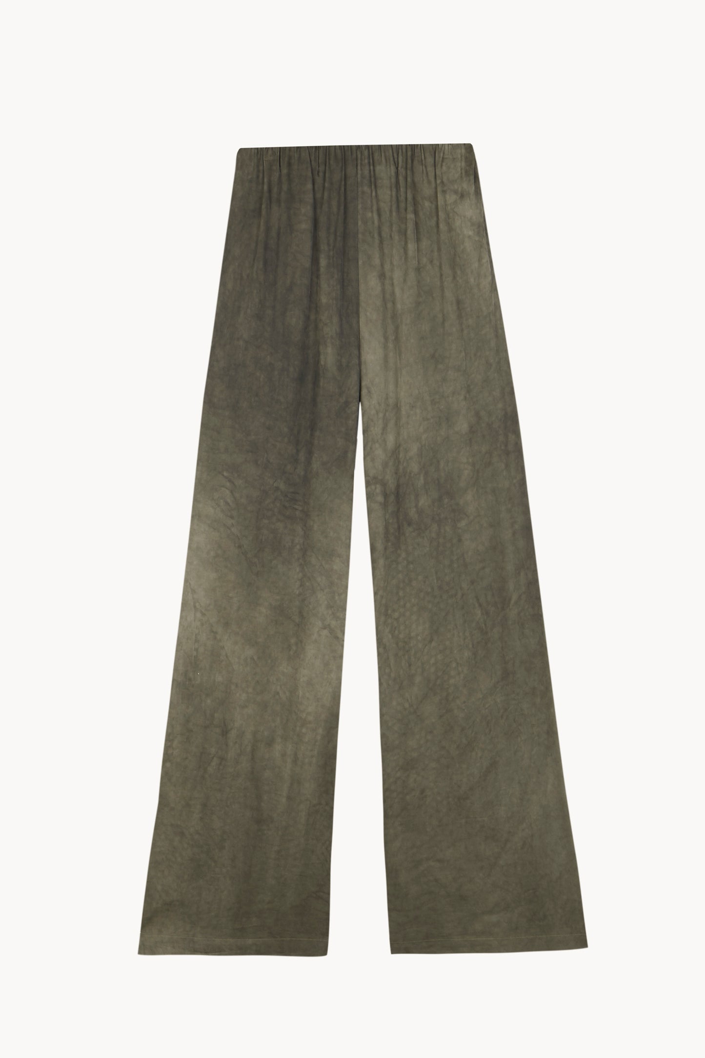 Odisea, pantalon ancho verde maltinto