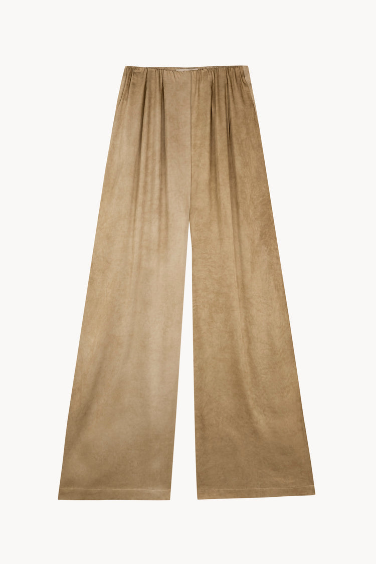 Odisea, pantalon ancho perla maltinto