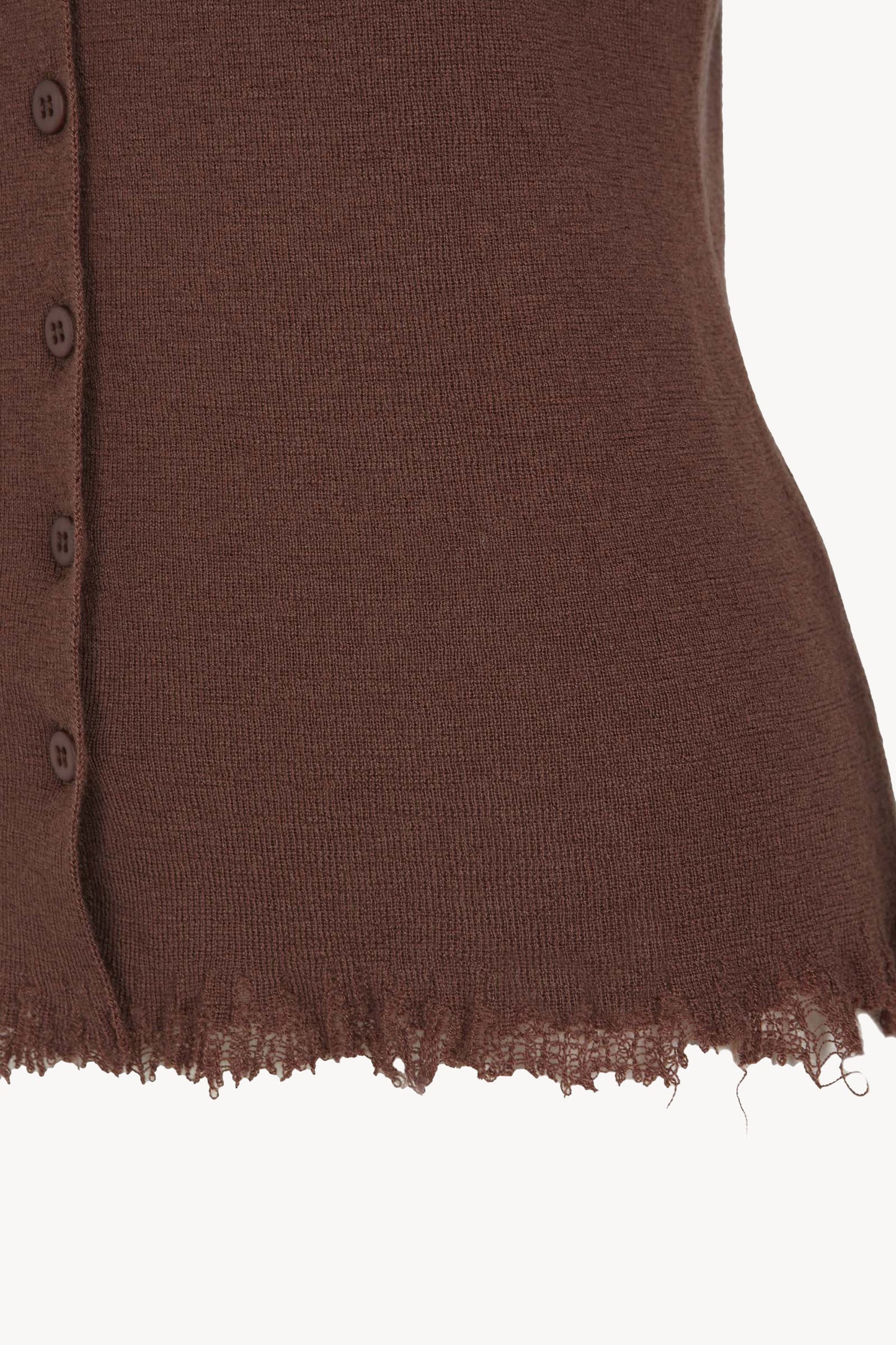 Ojala, blush wool and cashmere cardigan
