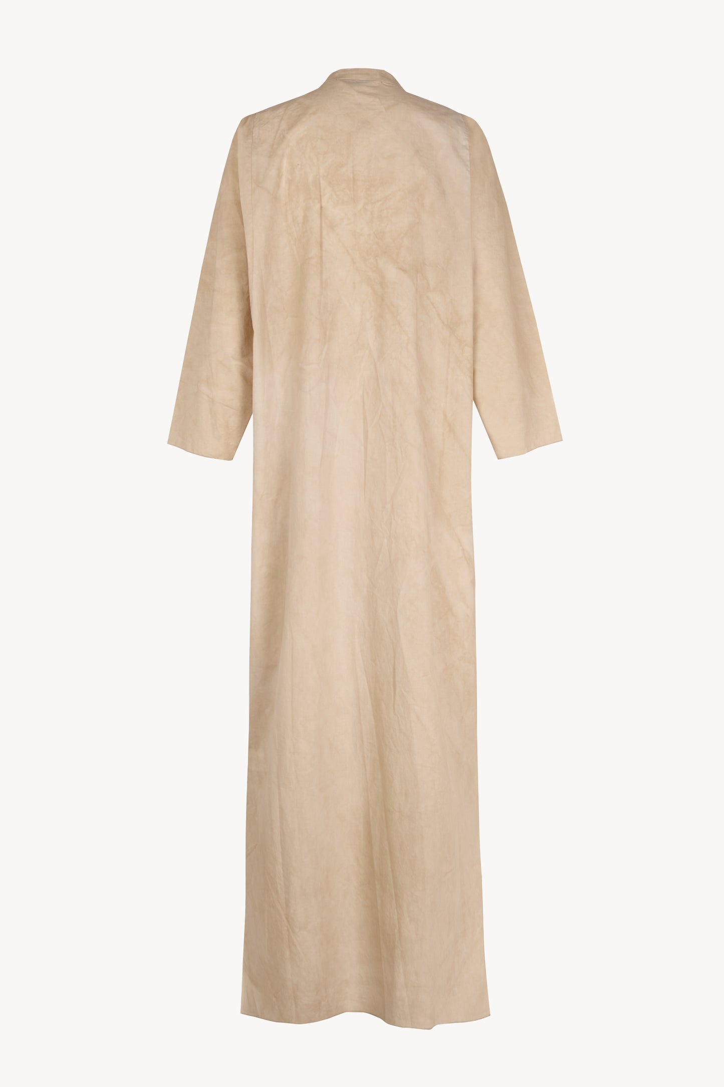 Ono, vestido camisero beige maltinto