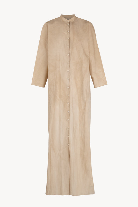 Ono, fade beige shirt dress