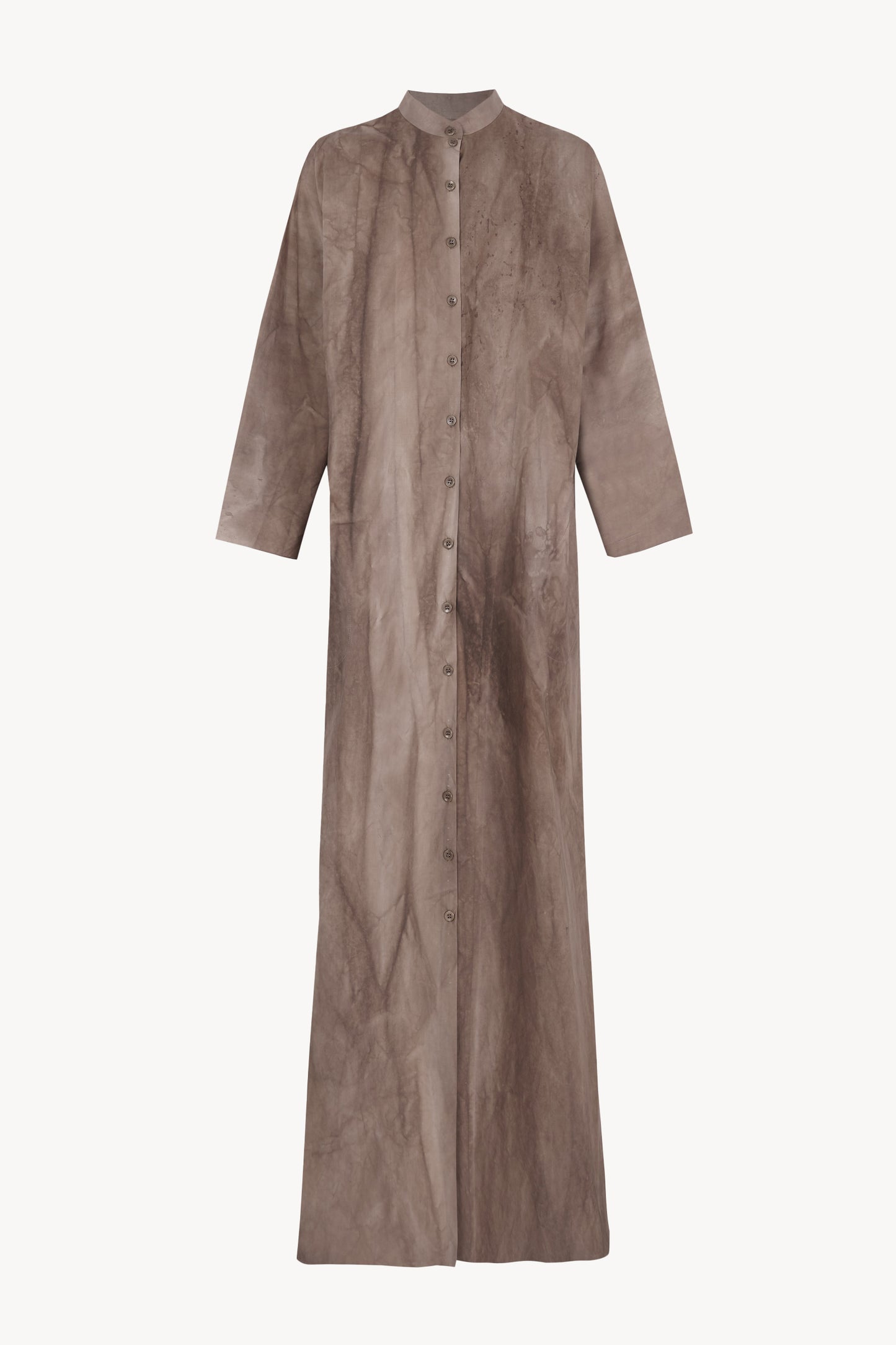 Ono, vestido camisero cacao maltinto