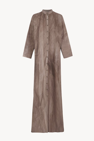 Ono, vestido camisero cacao maltinto