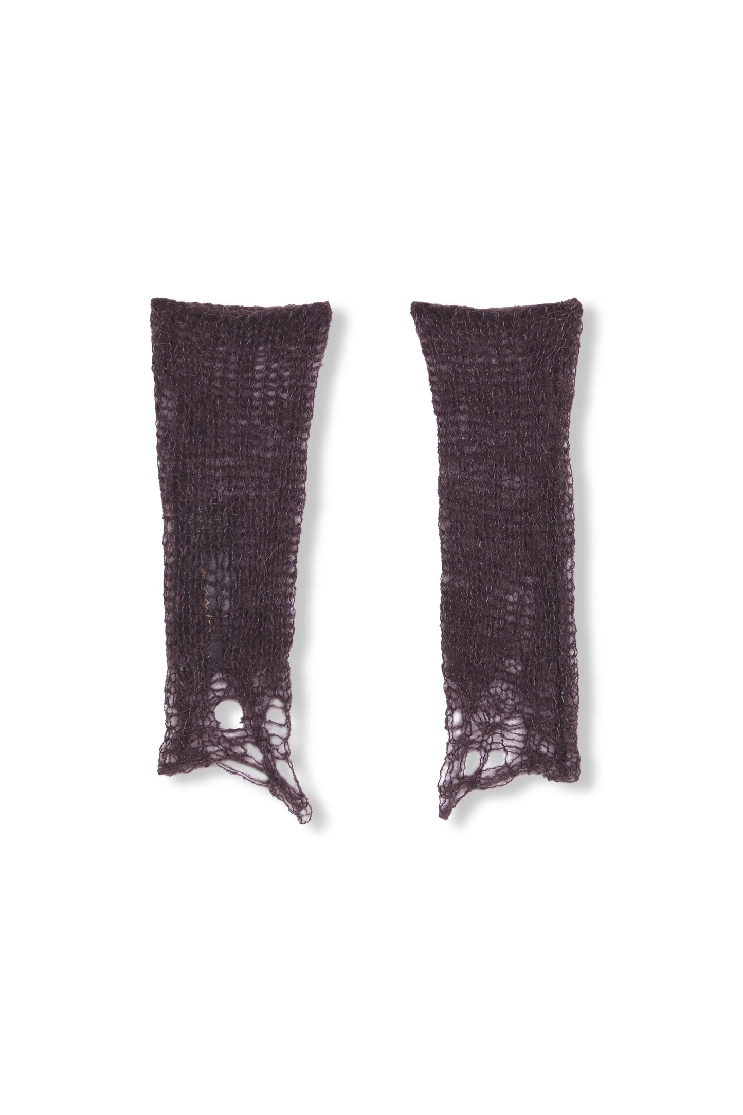 Onye, lilac short knitwear mittens