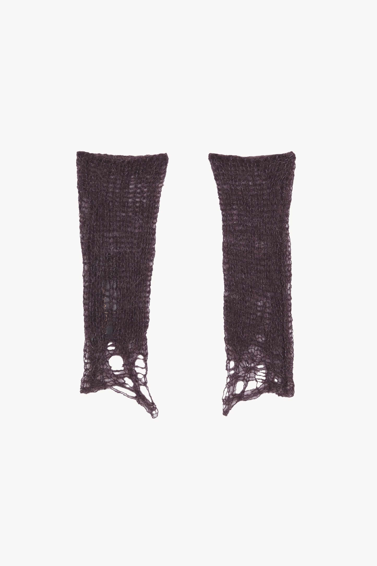 Onye, lilac short knitwear mittens