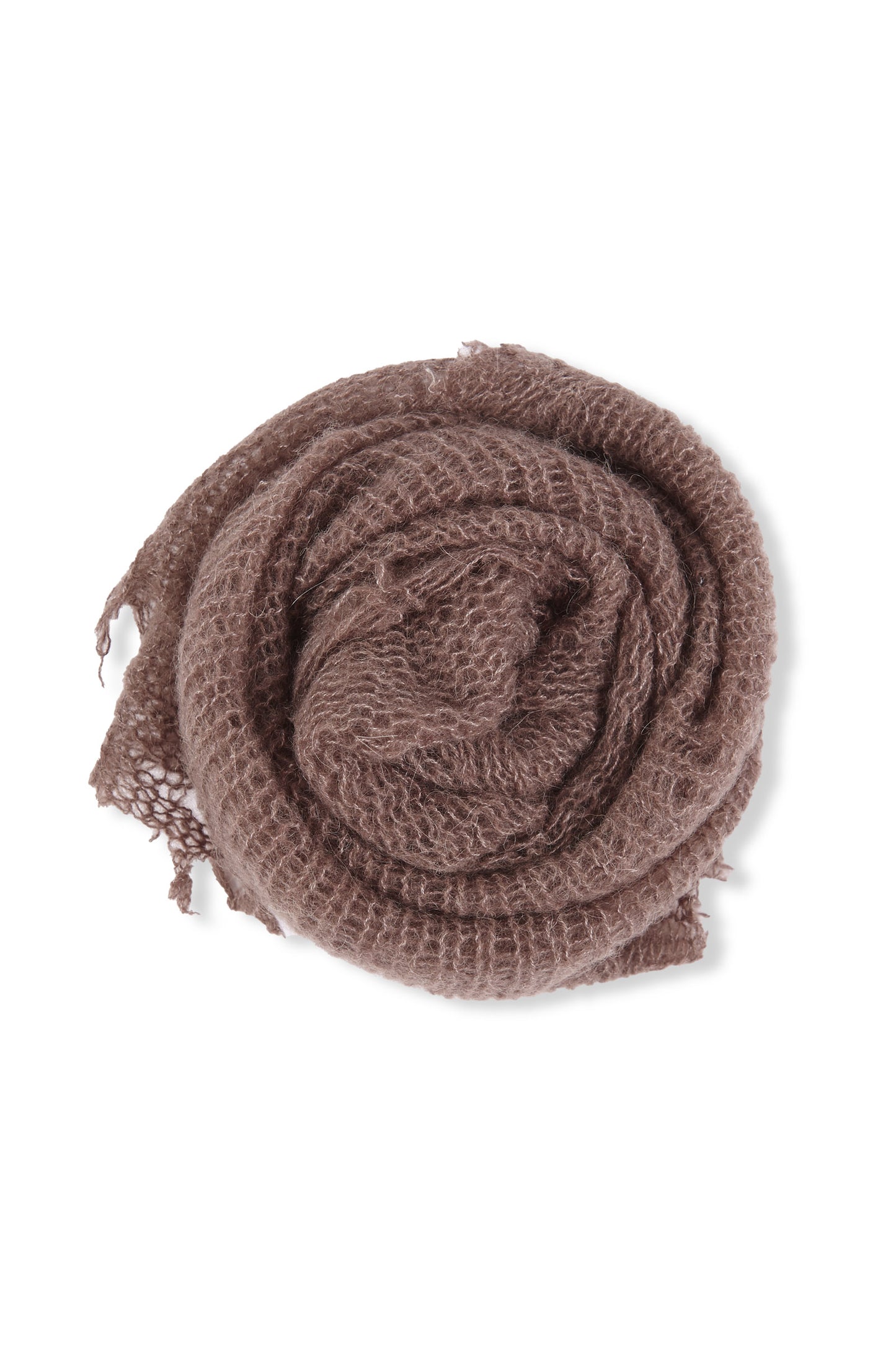 Onye, taupe open knit bandana