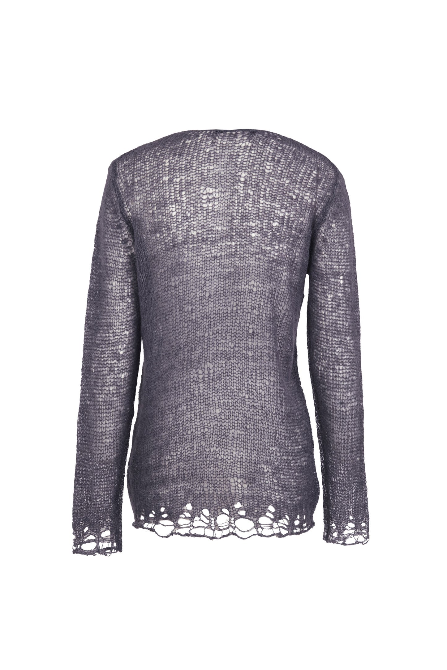 Onye, jersey en alpaca, seda y cachemir gris