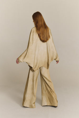 Opalo, chaqueta amplia bronce maltinto