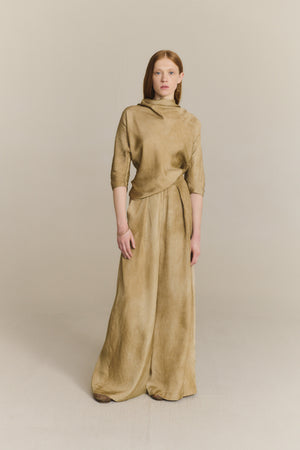 Opalo, pantalon bronce maltinto