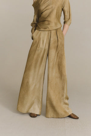 Opalo, pantalon bronce maltinto