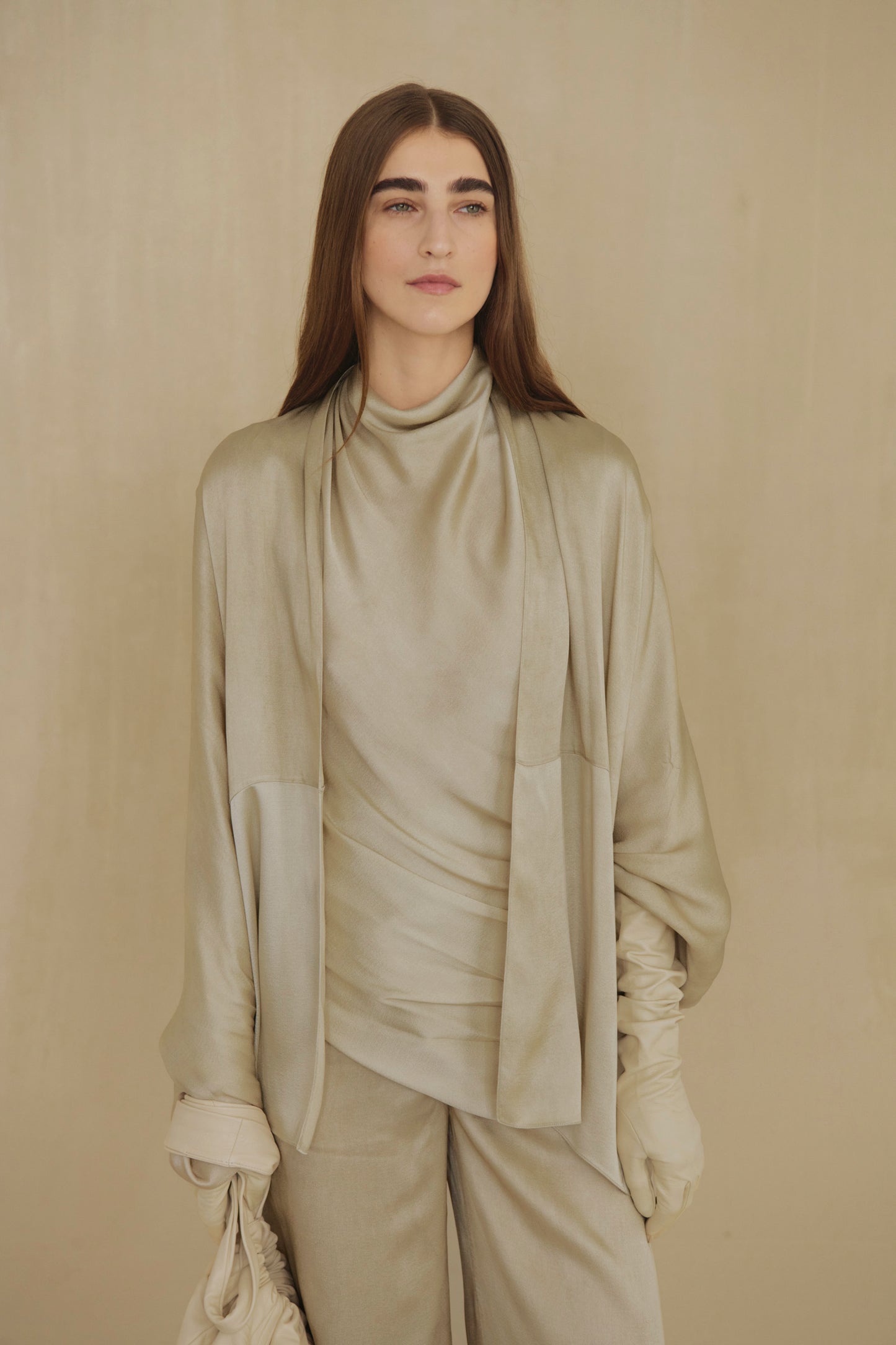 Opalo, chaqueta amplia burdeos maltinto