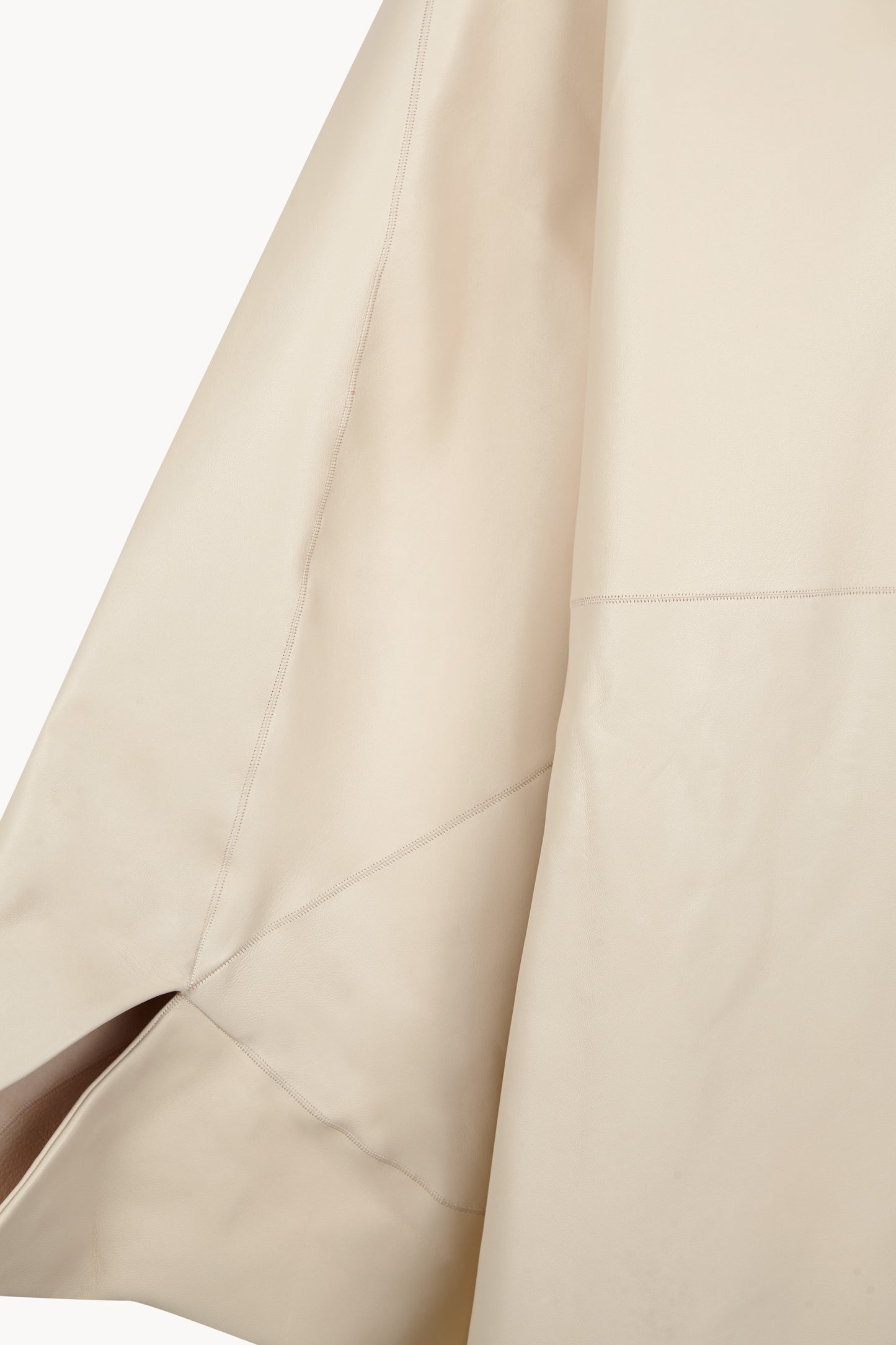 Opalo, chaqueta kimono de piel arena