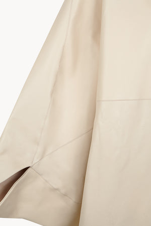 Opalo, chaqueta kimono de piel arena