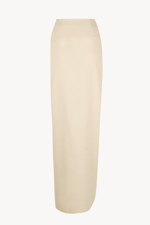 Organica, ivory wrap skirt