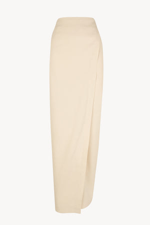 Organica, ivory wrap skirt