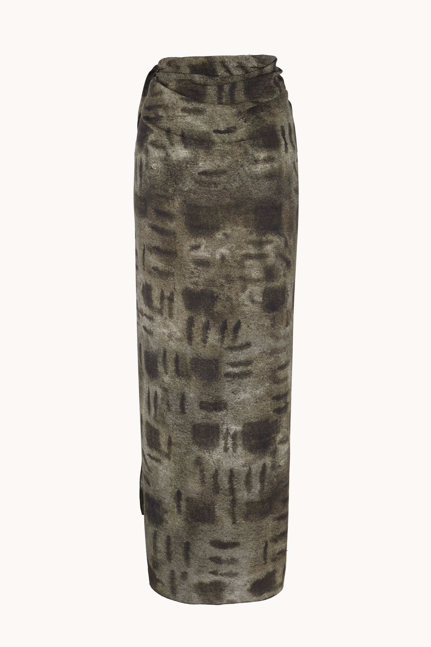 Pareo, falda de seda alva print