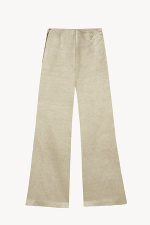 Paz, pantalon de campana nacar