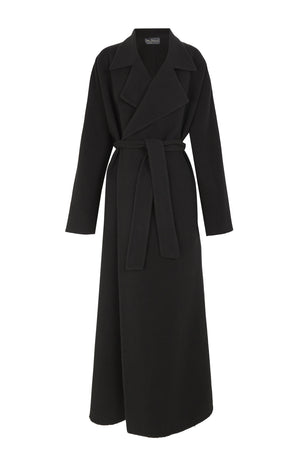 Penumbra, black double-face coat