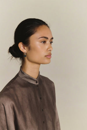 Petra, silver earrings