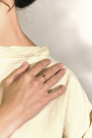 Petra, anillo de plata