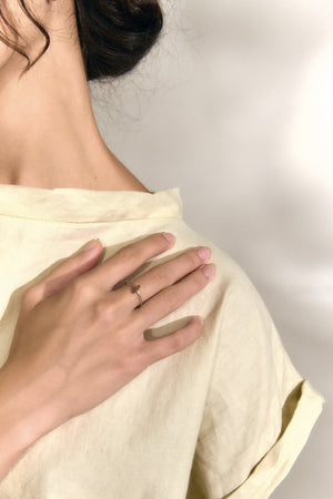 Petra, anillo de plata