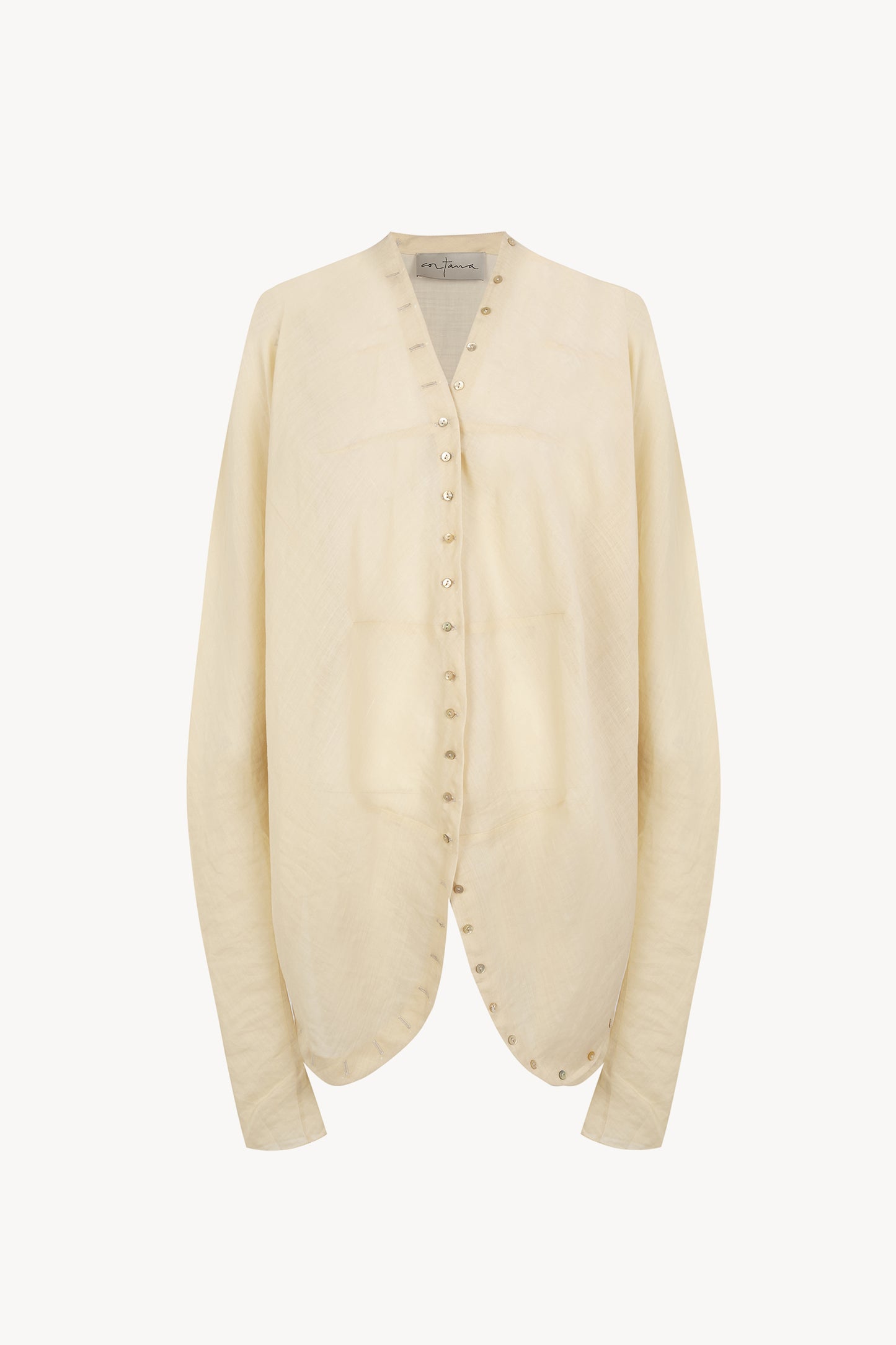 Piano, mares transformable ramie shirt