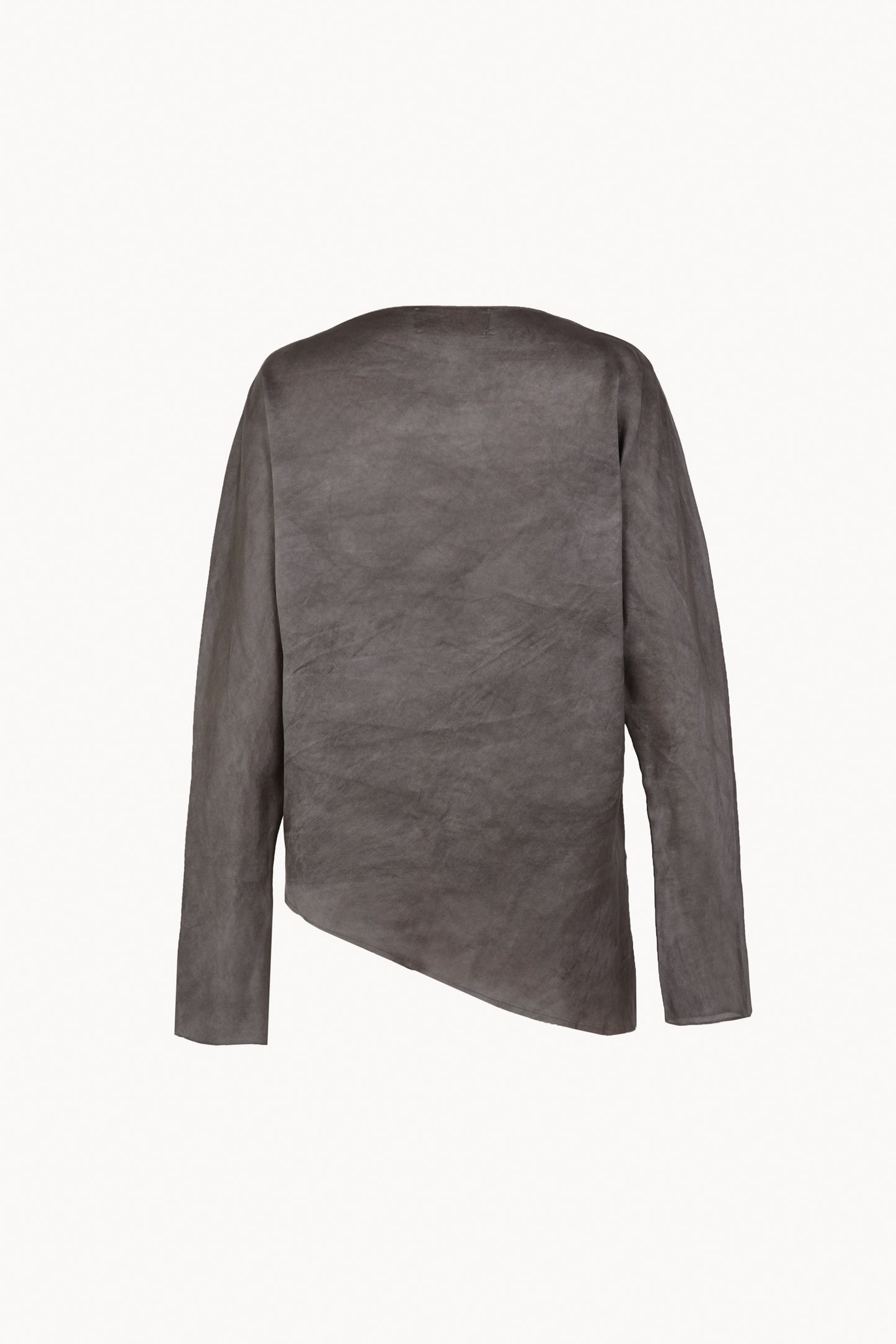 Pola, top de organza malva maltinto