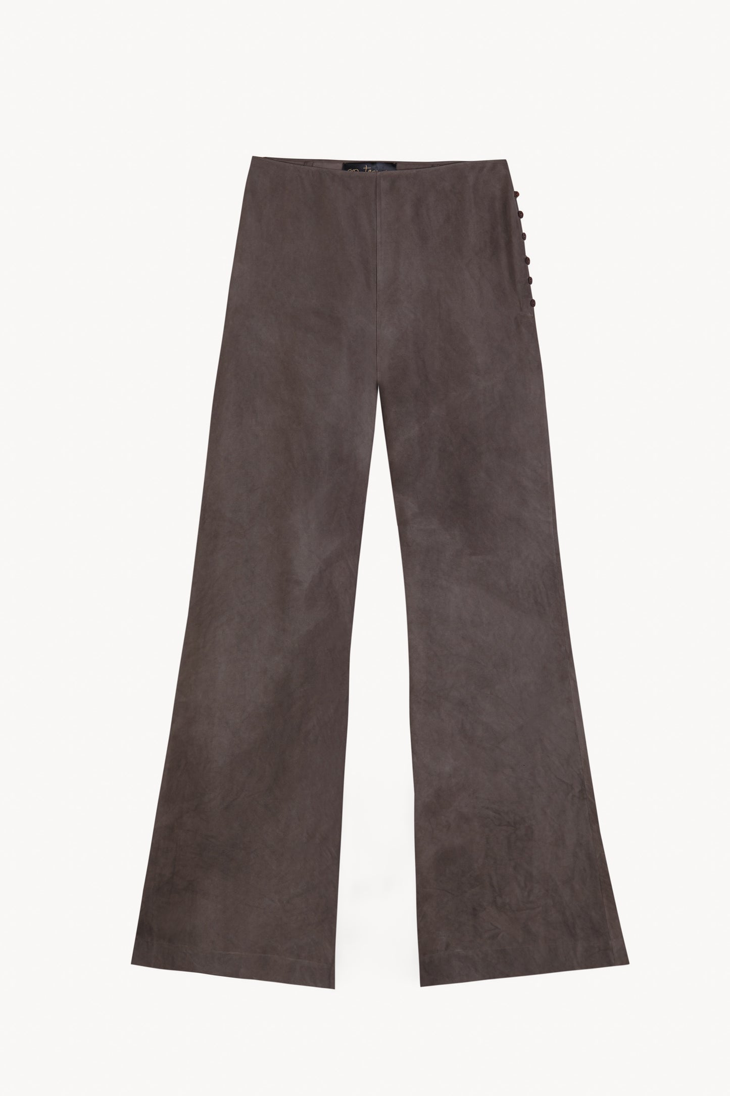 Poline, fade mauve organza trousers