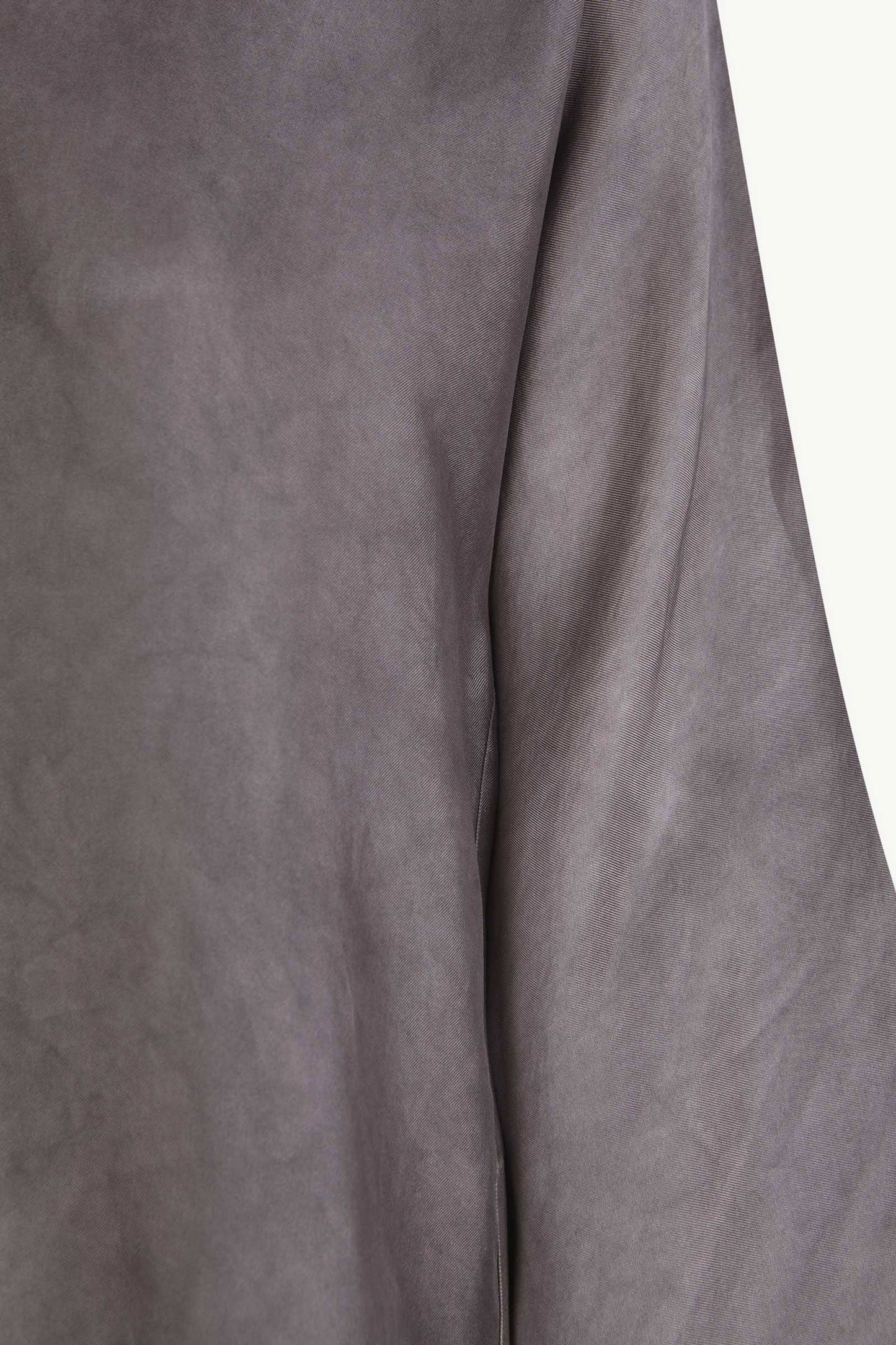 Poline, camisa larga de organza malva maltinto