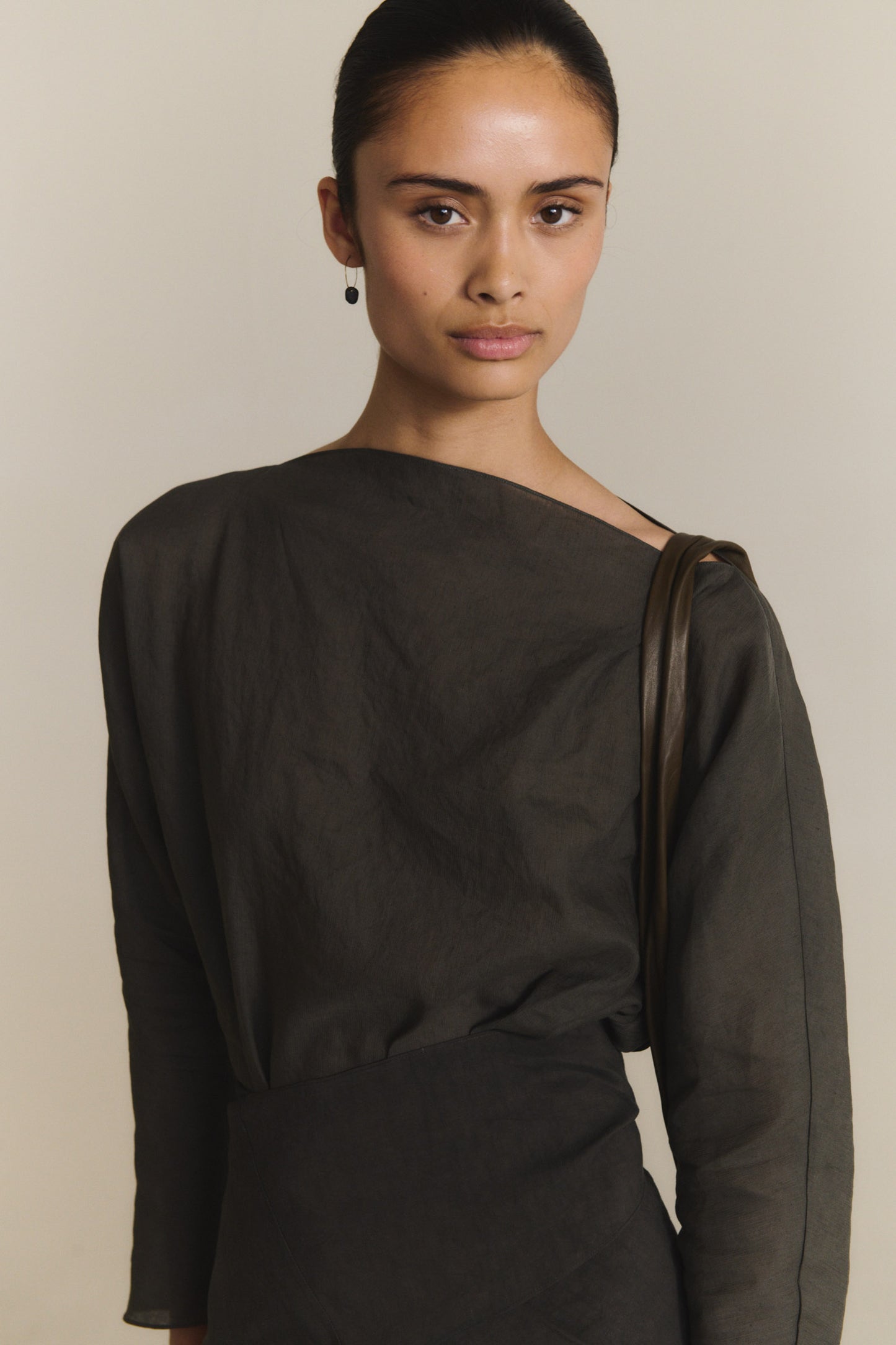 Petra, silver earrings