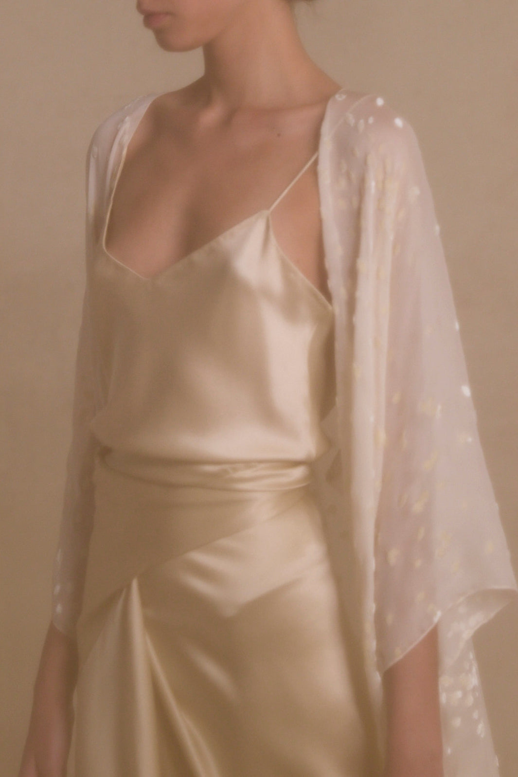 Cortana - Mimosa long jacket, Rama top and Mara skirt