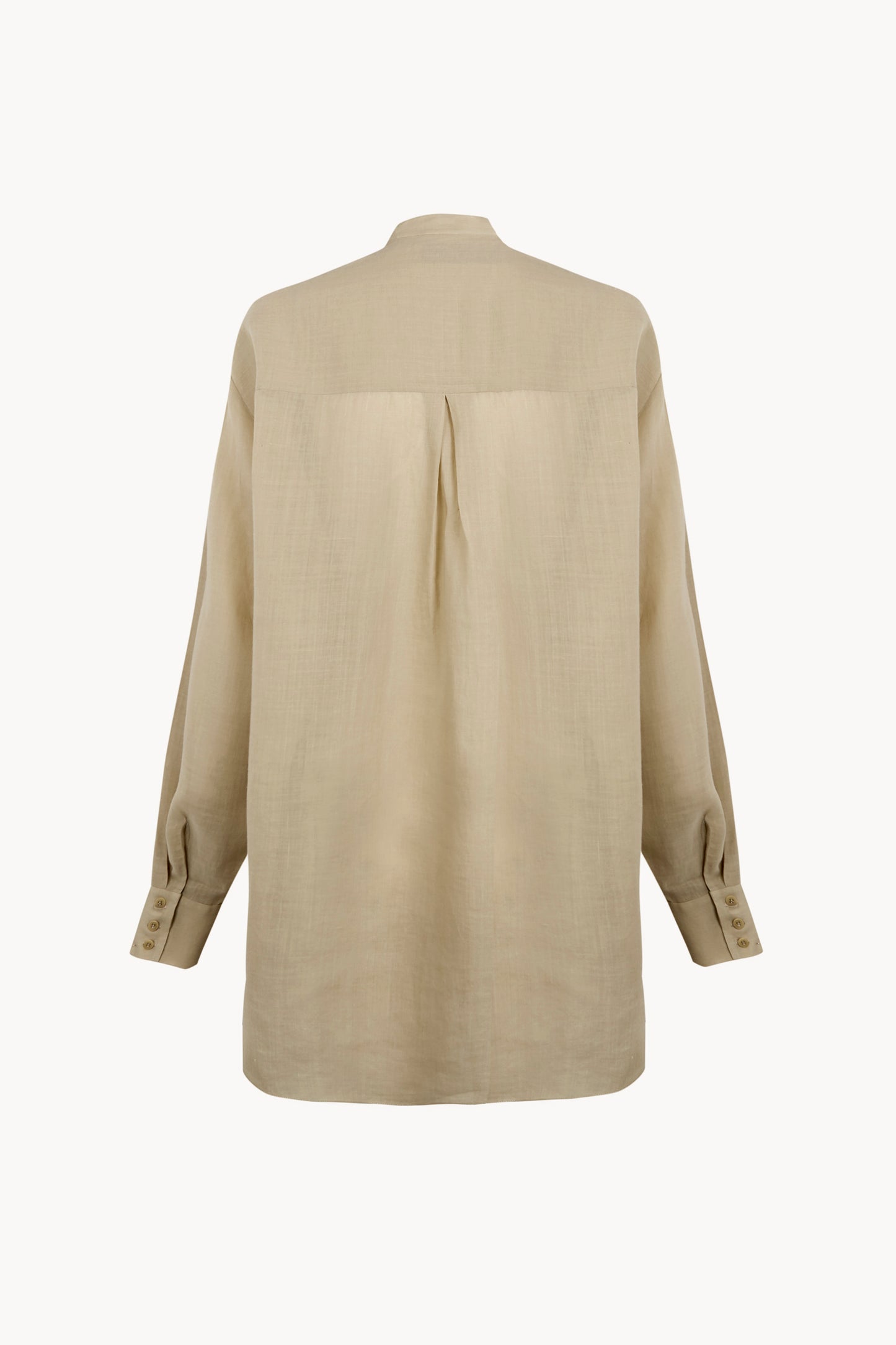 Raoul, camisa de ramio beige