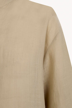 Raoul, camisa de ramio beige