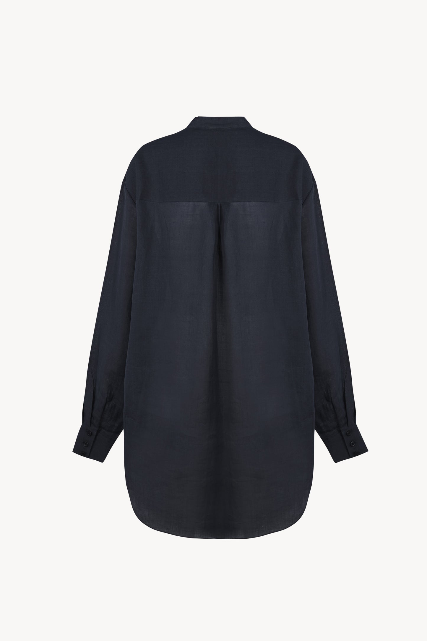 Raoul, camisa de ramio azul marino