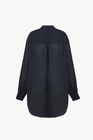 Raoul, camisa de ramio azul marino