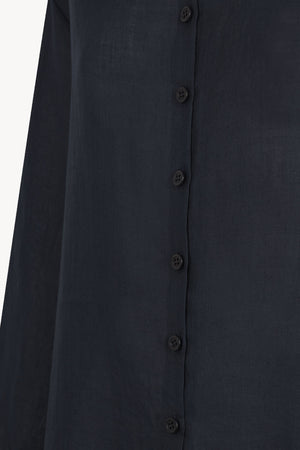 Raoul, camisa de ramio azul marino