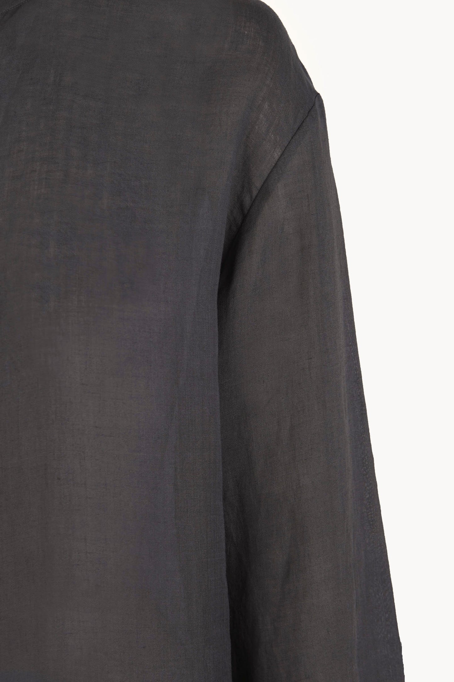 Raoul, shadow blue ramie shirt