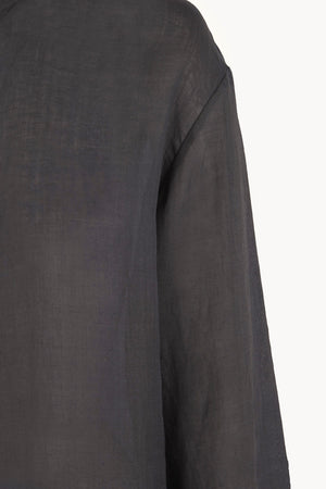 Raoul, shadow blue ramie shirt