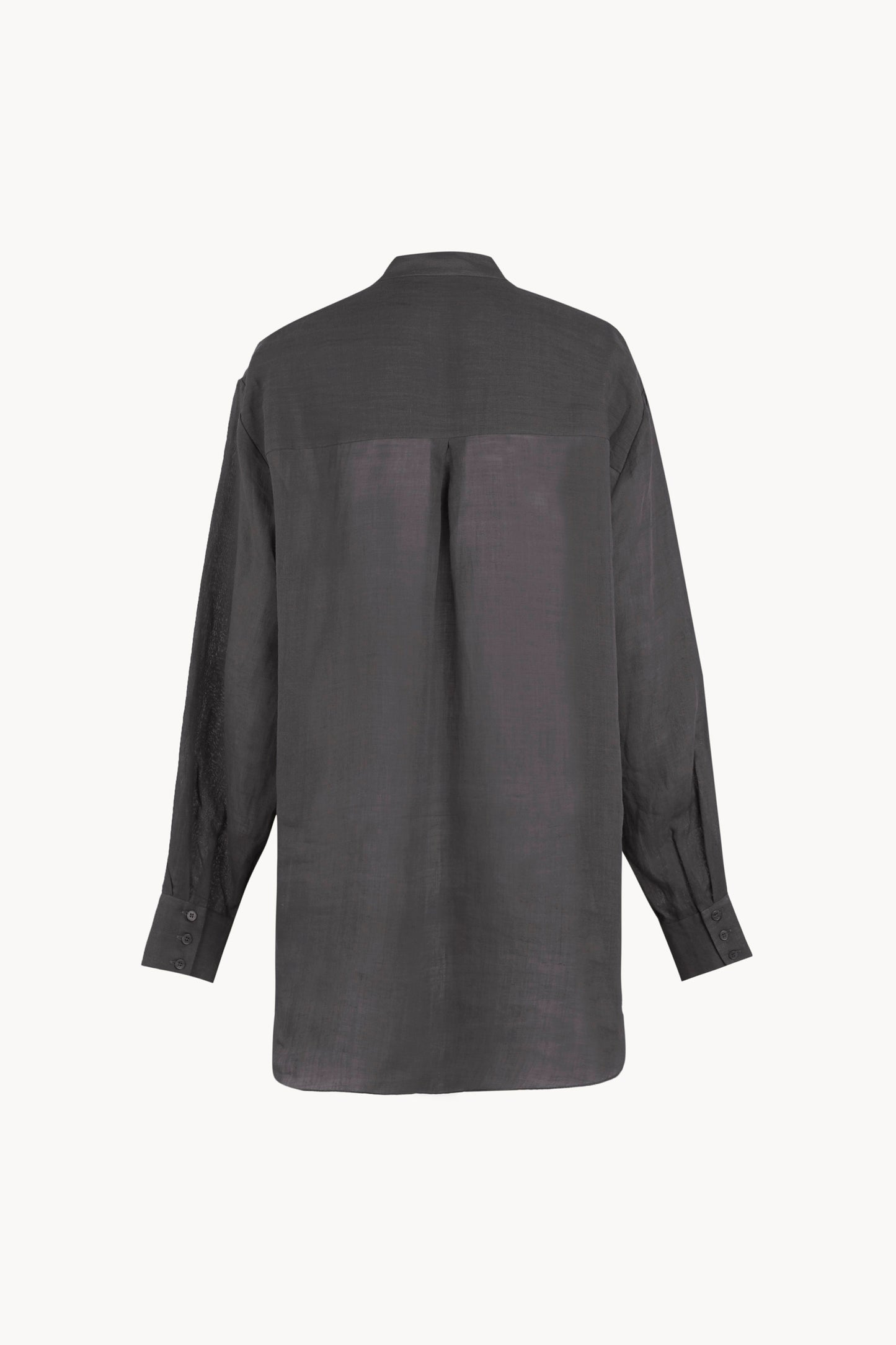 Raoul, shadow blue ramie shirt