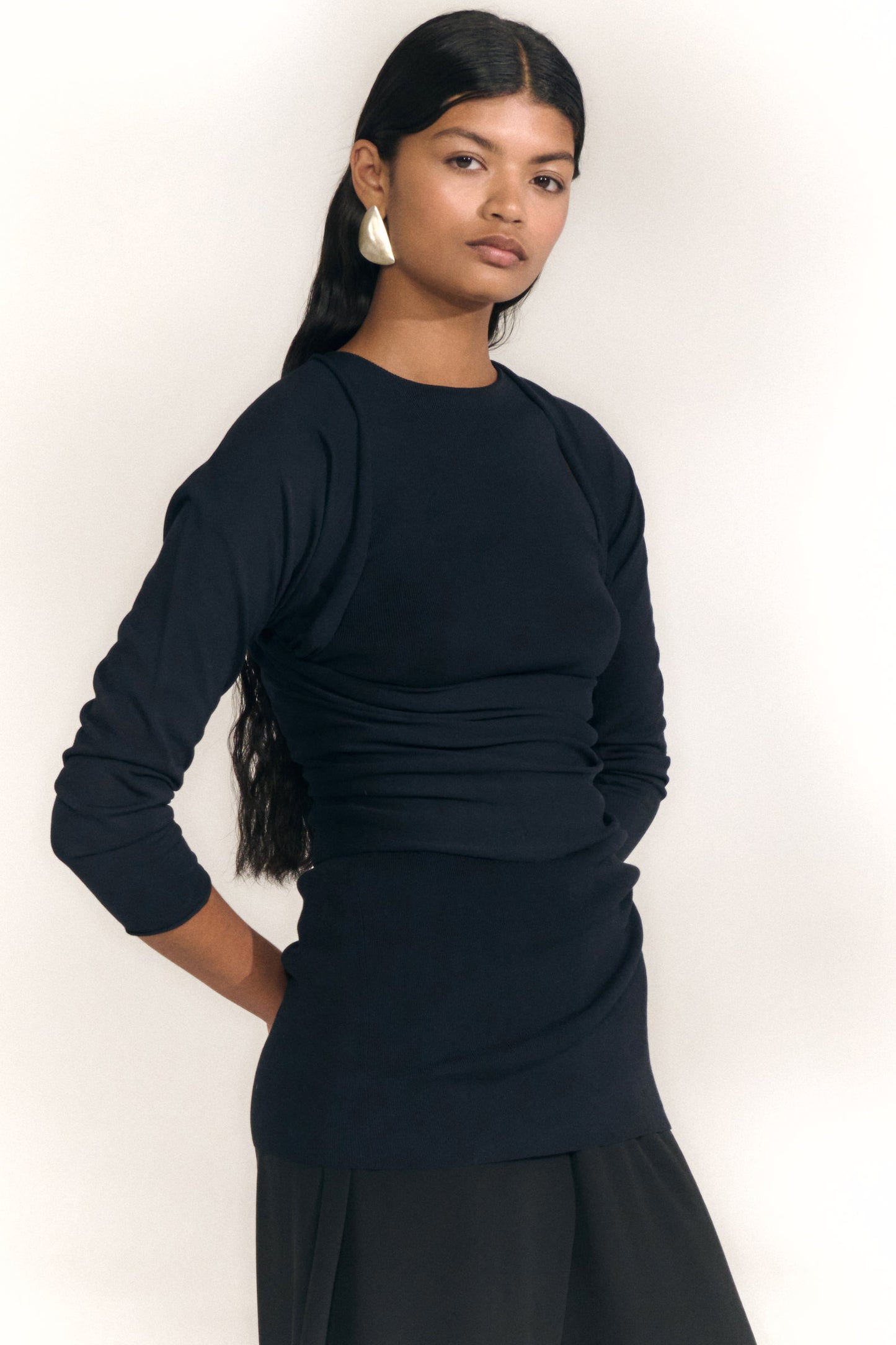 Reik, chaqueta de punto azul marino