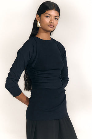 Reik, chaqueta de punto azul marino