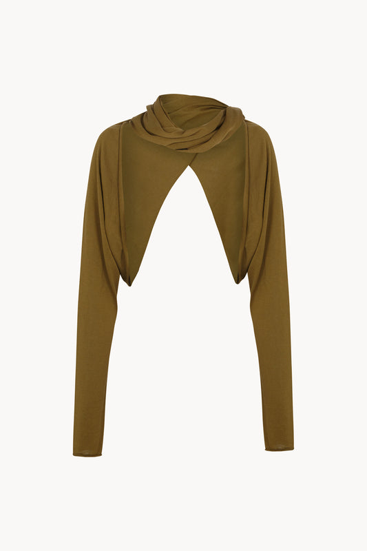 Reik, olive green cardigan