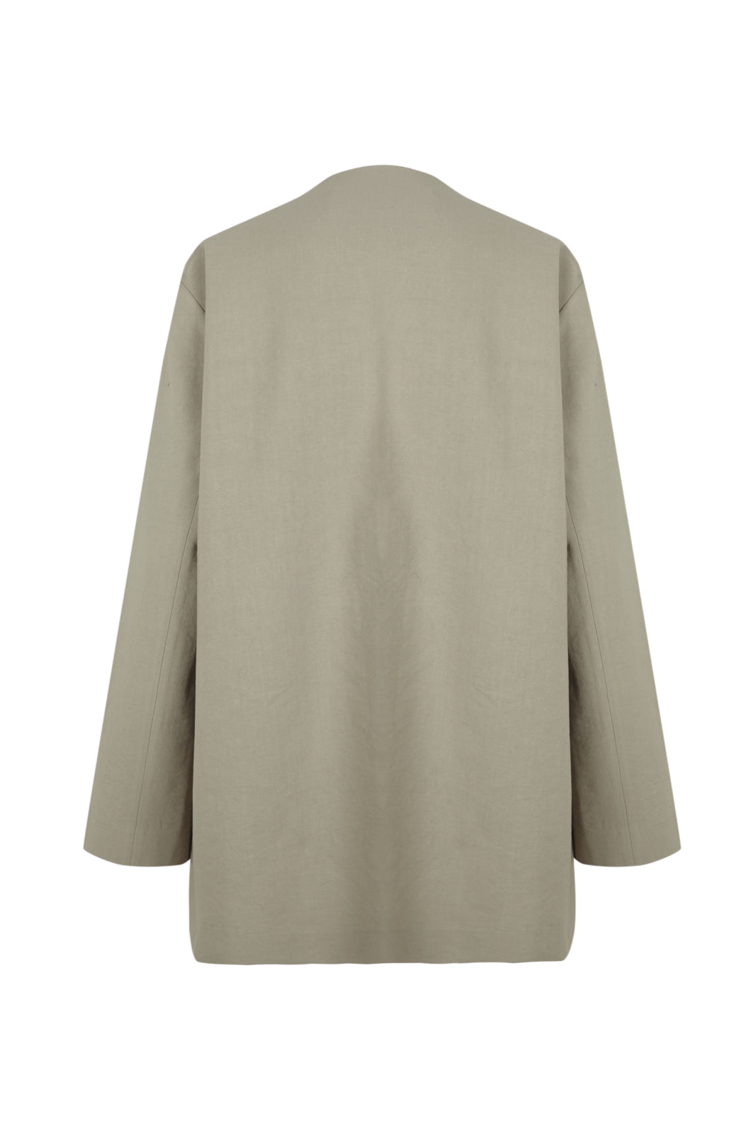 Rocco, jacket in linen and gray virgin wool