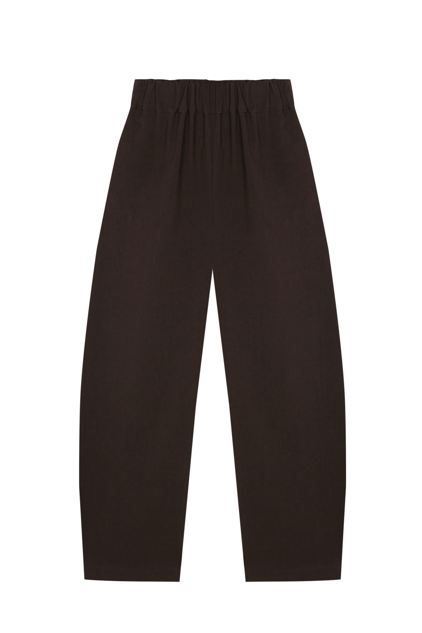 Rocco, pantalon de lino y lana virgen chocolate