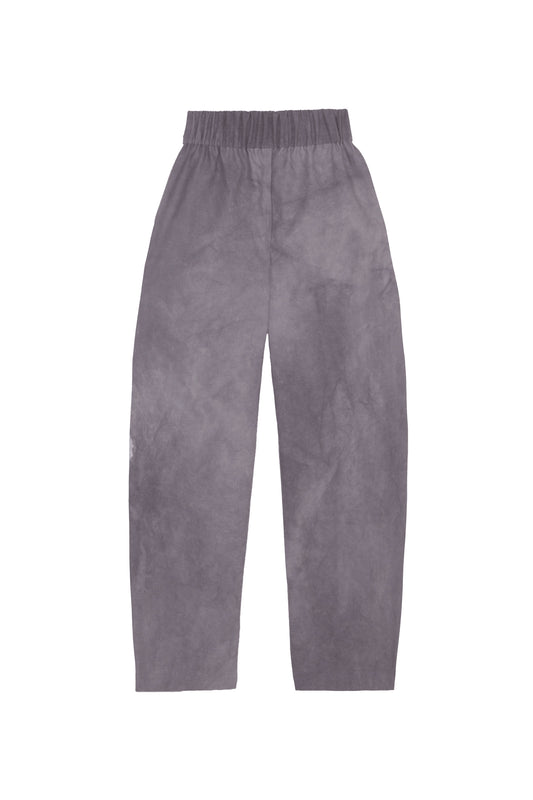 Rocco, maltinto lilac linen and virgin wool pants